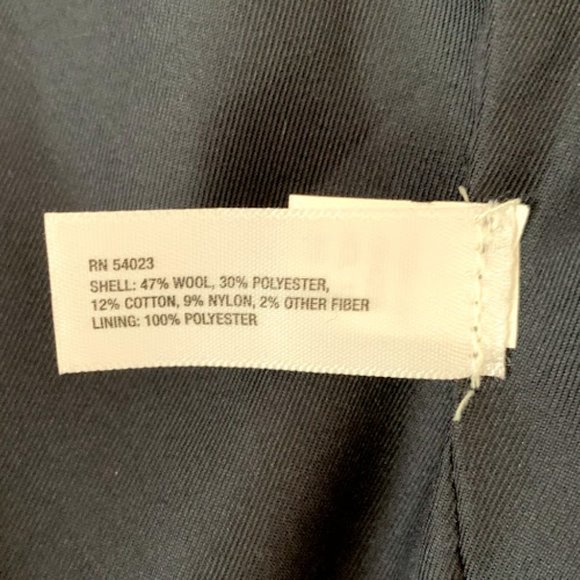 GAP Wool Tweed Moto Jacket with Knit Collar - M - Picture 7 of 7